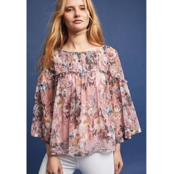 Anthropologie Akemi + Kin Patrizia Top Size XS - Picture 1 of 8